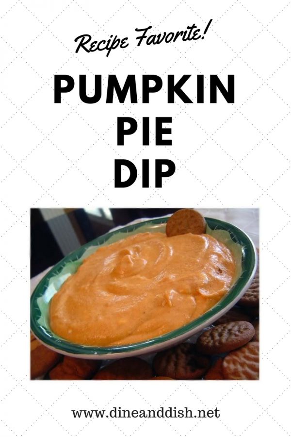 Pumpkin Pie Dip Recipe from dineanddish.net