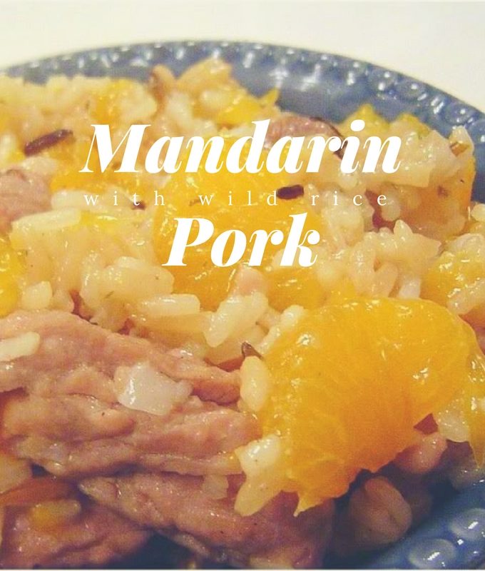 Mandarin Pork with Wild Rice Recipe