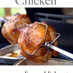 Rotisserie Chicken at home with this easy recipe from dineanddish.net