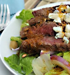 cajun beef southwest salad