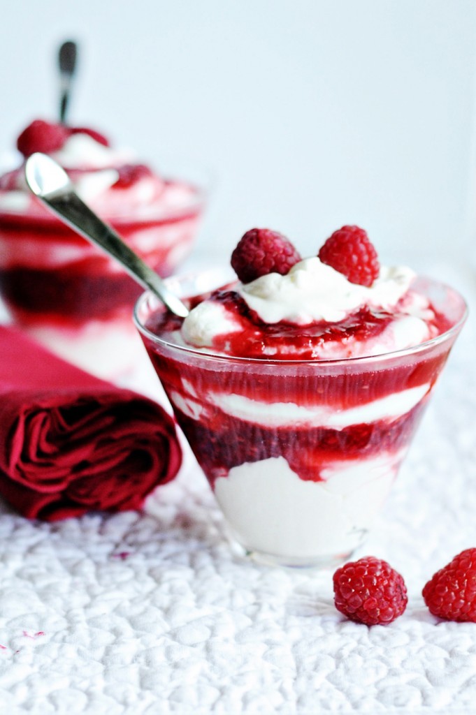 Paula Deen Raspberry Parfait - Cooking with Paula Deen Magazine