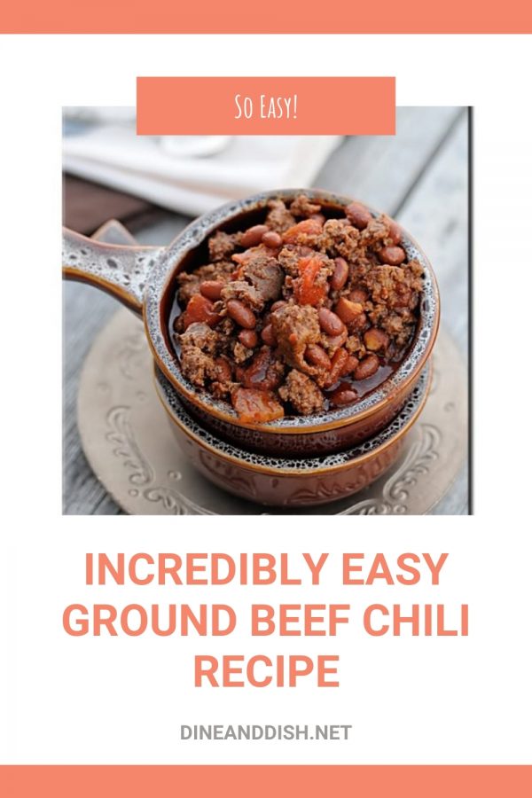 Easy Weeknight Ground Pork Chili Incredibly Easy Ground Beef Chili Recipe 600x900