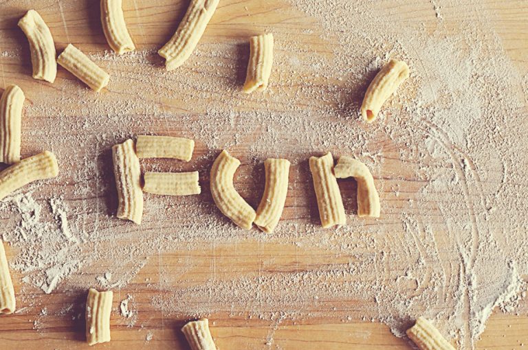 I work for a specialty food provider and we make fresh pasta three times a  week. Here's our freshly extruded Rigatoni. Enjoy! : r/oddlysatisfying