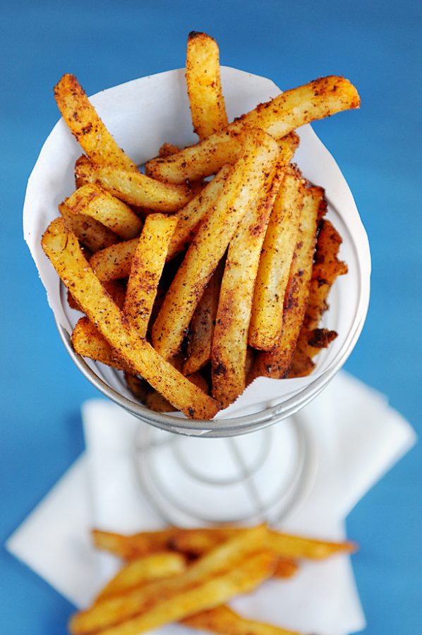 Kickin' Barbecue Style French Fries - Dine and Dish