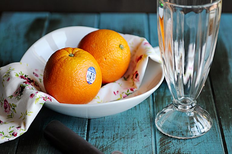 Creamy Orange Milkshake Recipe from Dine and Dish