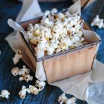 Buttery Brown Sugar Popcorn Recipe - sweet and salty and just right for snacking!