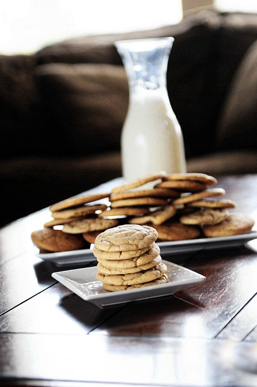 Soft and Chewy Vanilla Butter Cookies Recipe from Dine & Dish