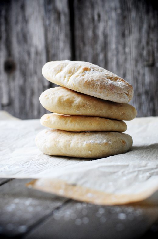 Homemade Pita Bread Recipe from Dine and Dish