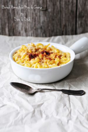Baked Homestyle Mac and Cheese Recipe
