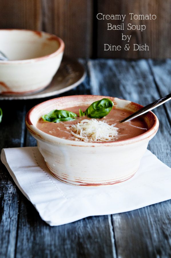 This creamy tomato basil soup is one of the best we've ever tried!