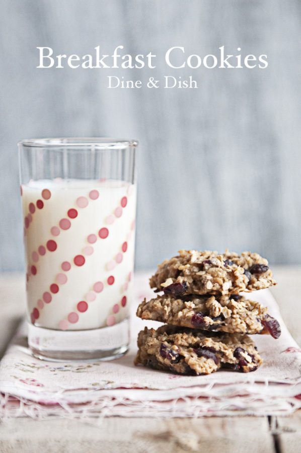 Photo of Banana Oatmeal Breakfast Cookies from www.dineanddish.net #recipe