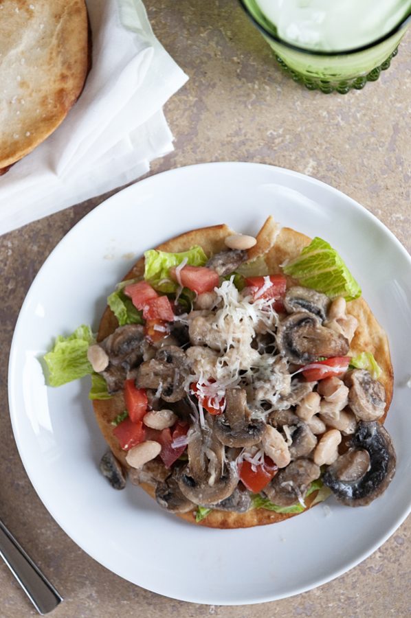 Mushroom and White Bean Tart Recipe