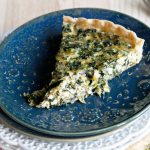 Simple Spinach Parmesan Quiche from www.dineanddish.net