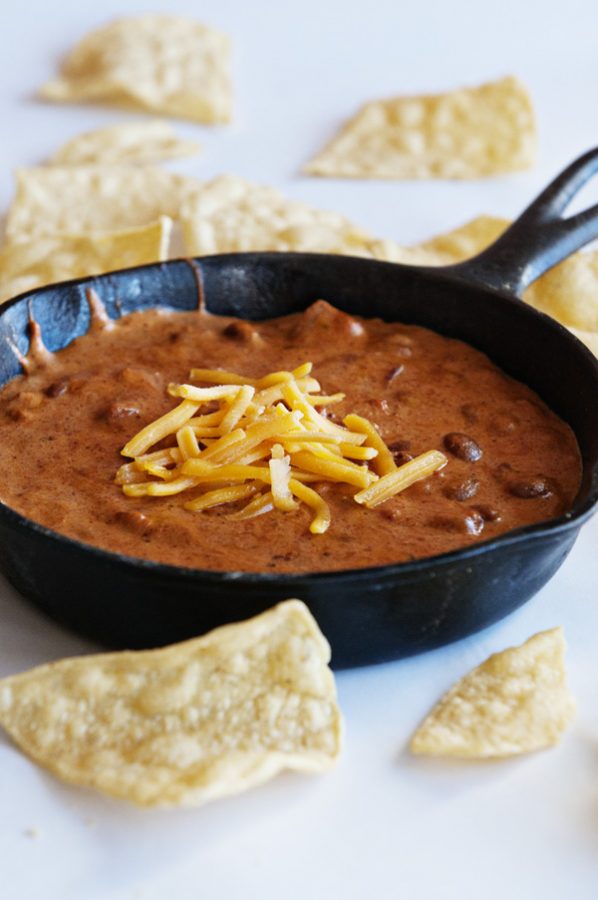 Bush's Chili Bean Cheese Queso from www.dineanddish.net