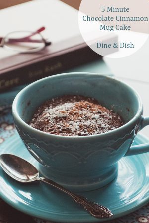 5 Minute Chocolate Cinnamon Mug Cake