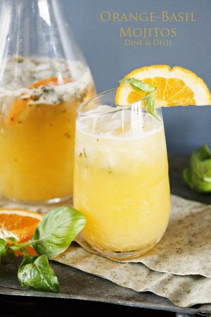 Orange-Basil Mojito Recipe Dine & Dish