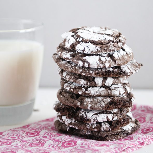 The easiest and most popular chocolate cookie recipe on Dine & Dish!