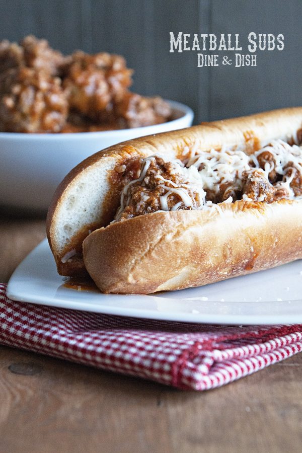 Homemade Meatball Subs from www.dineanddish.net