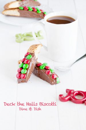 Deck the Halls Biscotti from www.dineanddish.net