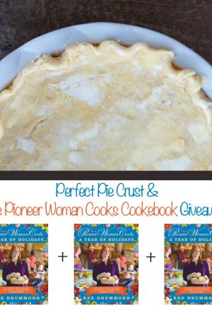 The Pioneer Woman Perfect Pie Crust Recipe plus a cookbook giveaway at dineanddish.net