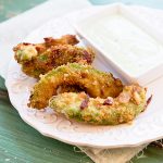 Flavorful Bacon California Avocado Fries by www.dineanddish.net
