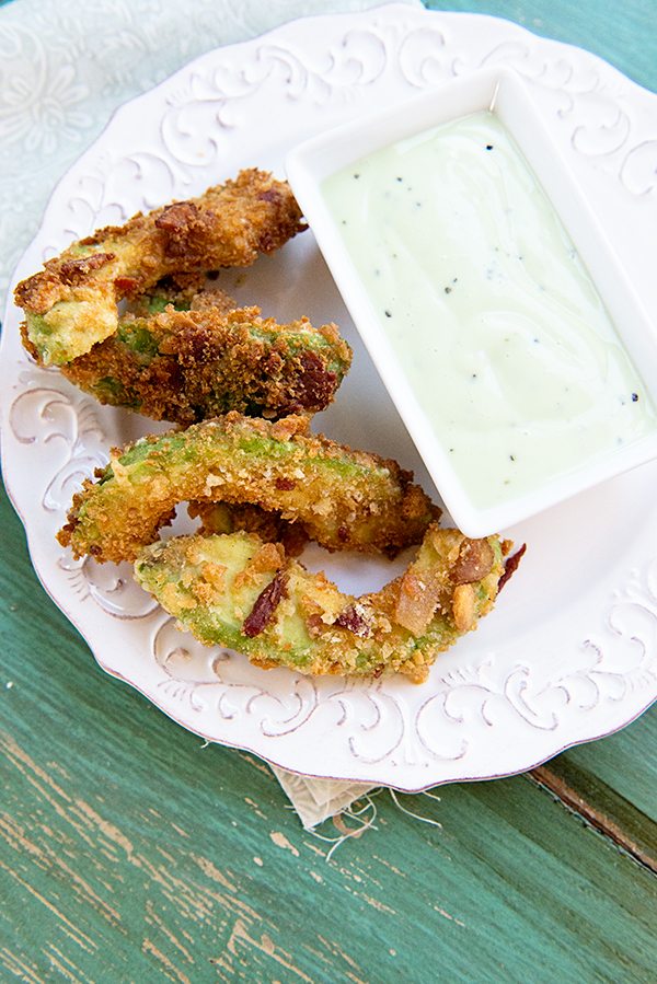 Bacon California Avocado Fries from www.dineanddish.net