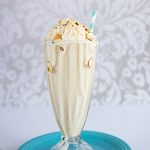 Honey Almond Milkshake Recipe from dineanddish.net