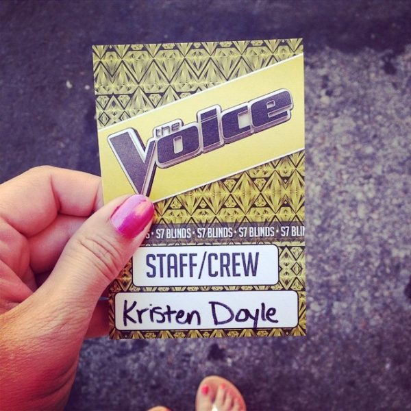 the voice badge