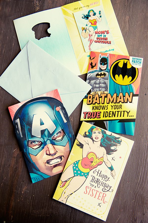 Hallmark Superheroes Greeting Cards
