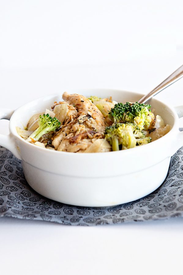 Healthy Dinner Recipe Rosemary Chicken and Broccoli
