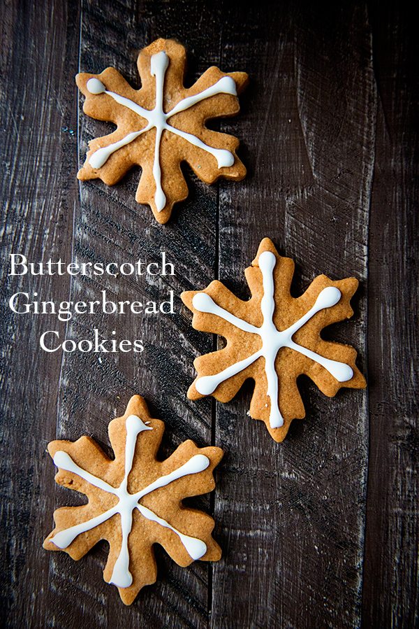 Gingerbread Cookies made with Butterscotch Pudding - a mild flavored gingerbread cookie your family will love!