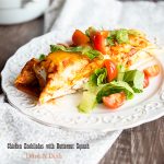 Cheesy Chicken Enchiladas Recipe with Butternut Squash from dineanddish.net