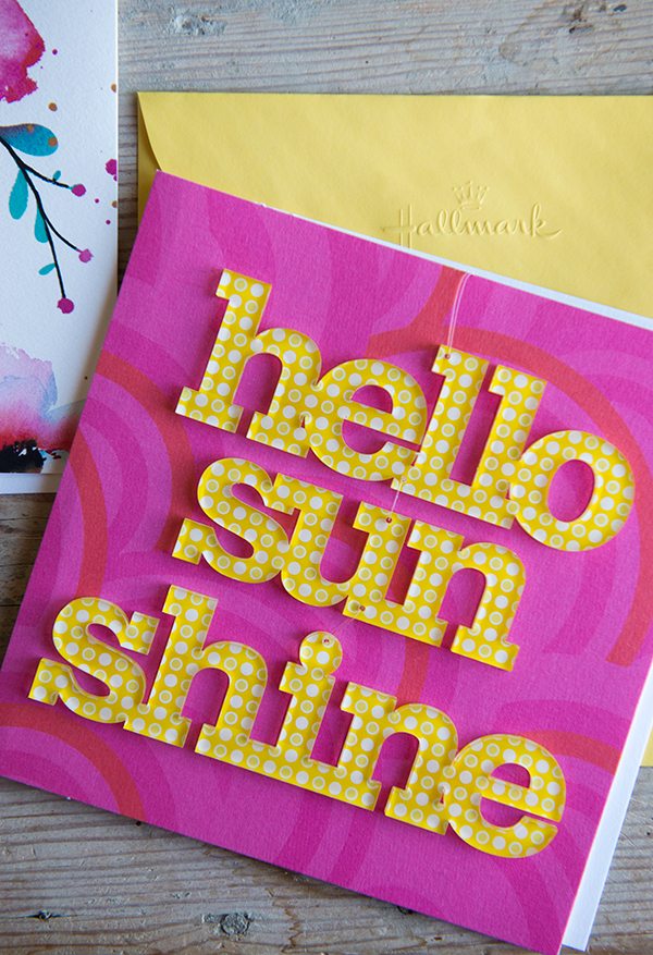 Hallmark Life is a Special Occasion Hello Sun Shine Card