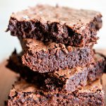 Skip the mix... these brownies are just as easy and taste amazing! From dineanddish.net