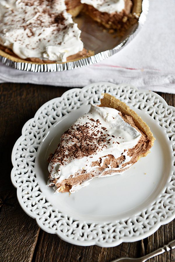 French Silk Pie Recipe on dineanddish.net