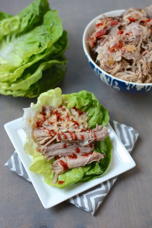 Asian Pork Lettuce Wraps