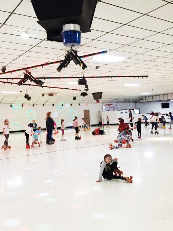 Roller Skating Leah