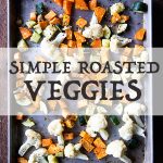 Simple Roasted Vegetables Recipe on dineanddish.net