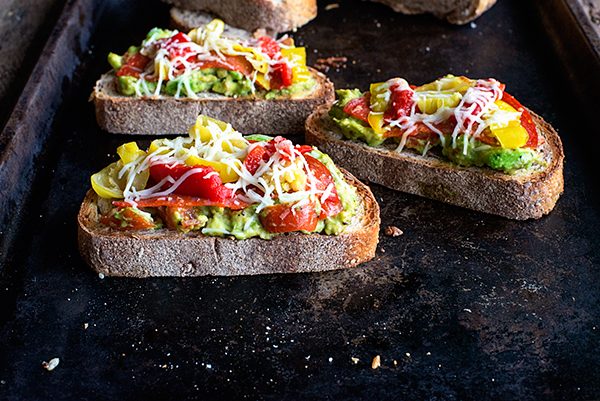 Lunchtime Avocado Toast from dineanddish.net