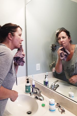 May Habit Washing My Face Every Night