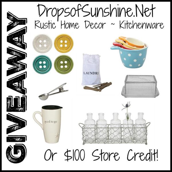 Drops of Sunshine Giveaway