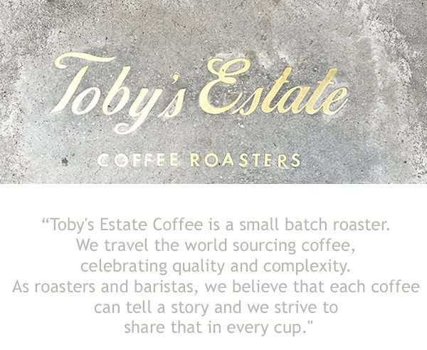 About Toby's Estate New York Coffee Shop