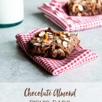 Chocolate Almond Picnic Bars Recipe on dineanddish.net