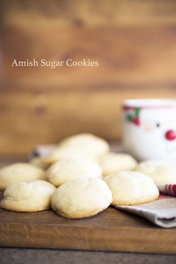 Amish Sugar Cookies recipe from dineanddish.net