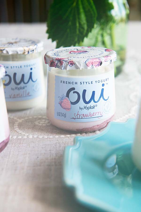 Oui Strawberry French Style Yogurt