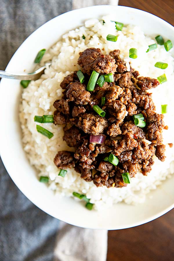 Korean Beef and Rice Recipe