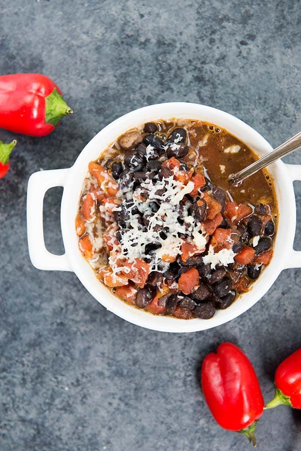Spicy Black Bean Soup is only 3 Weight Watchers Smart Points per Serving