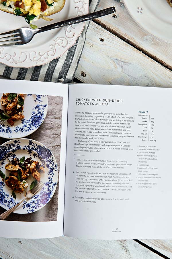 Eating in the Middle a cookbook by Andie Mitchell