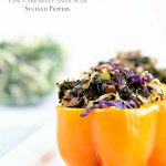 Low Carb Beefy Asian Slaw Stuffed Peppers Recipe