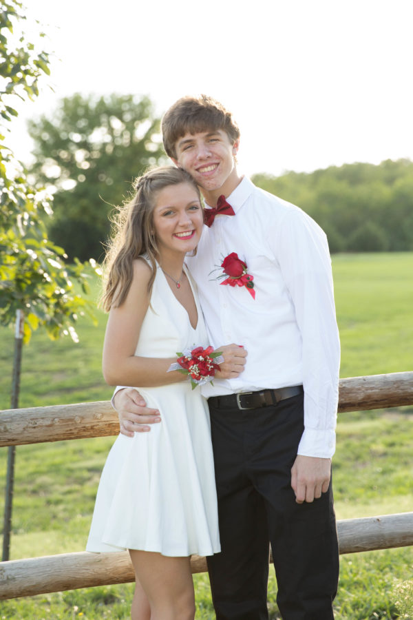 Jacob Doyle and his date, Rylee, homecoming 2018